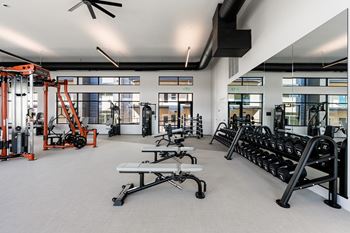 Gym with equipment's
